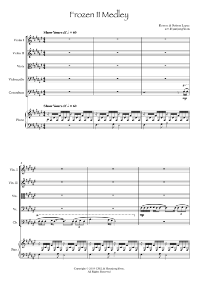 Frozen II (Piano Sextet Ver.) - Image 3