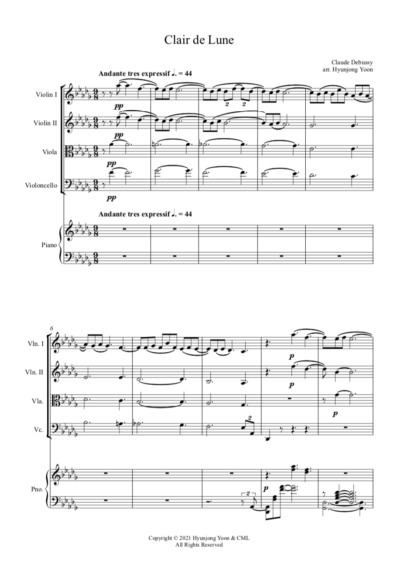 Clair de Lune + Moon River - Image 2
