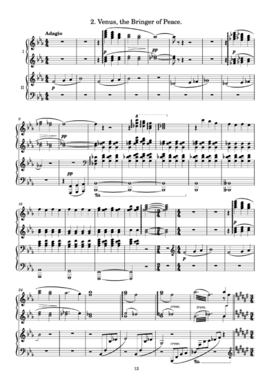 Holst - The Planets<br>(4 Hands) - Image 3