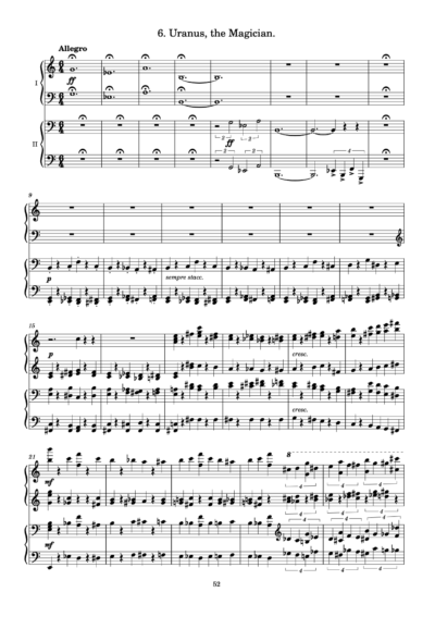 Holst - The Planets<br>(4 Hands) - Image 7