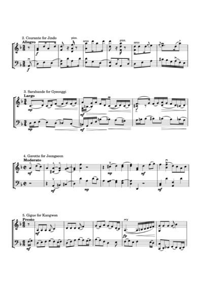 Baroque for Arirang<br>(5 Suites) - Image 3