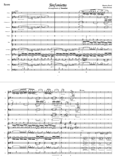 Ravel - Sinfonietta - Image 2